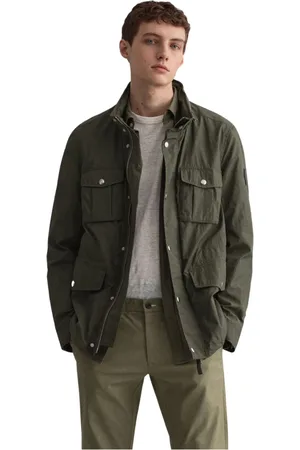 GANT Heren, Jassen, Groen, Maat: 2XL Nylon
