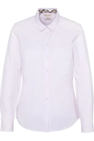 Barbour Dames, Blouses & Shirts, Roze, Maat: L Katoen