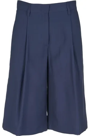 8PM Dames, Korte broeken, Blauw, Maat: S Viscose