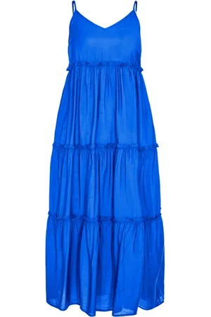 Co`Couture Dames, Jurken, Blauw, Maat: L