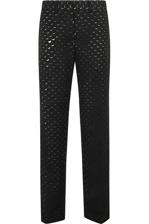 Helmut Lang Dames, Broeken, Zwart, Maat: 2XS