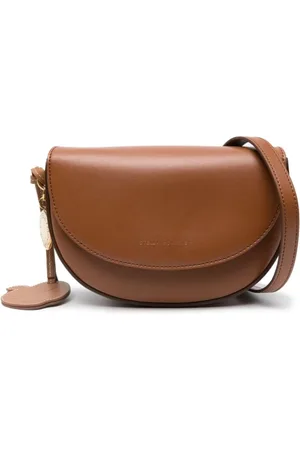 Stella McCartney Dames, Tassen, Bruin, Maat: ONE Size Leer