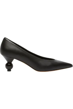 Max Mara Dames, Schoenen, Zwart, Maat: 38 EU Leer