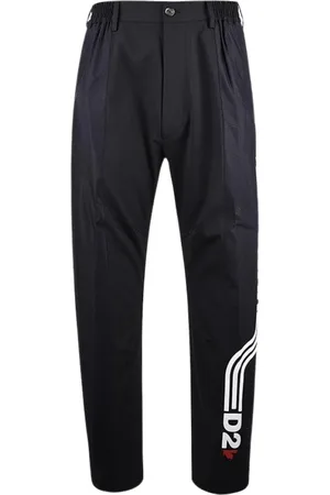 Dsquared2 Heren, Broeken, Zwart, Maat: XS Wol