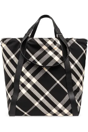 Burberry Heren, Tassen, Zwart, Maat: ONE Size Katoen