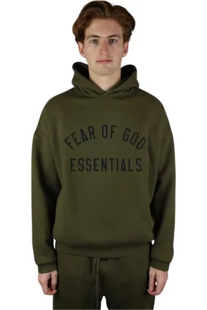 FEAR OF GOD Heren, Sweatshirts & Hoodies, Groen, Maat: L Fleece