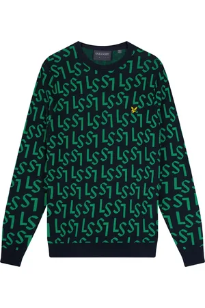 Lyle & Scott Heren, Truien, Blauw, Maat: XL Katoen