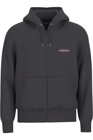 Guess Heren, Sweatshirts & Hoodies, Zwart, Maat: S Katoen