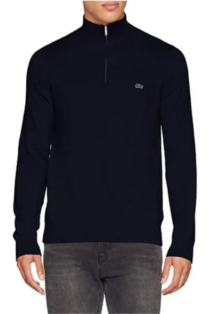 Lacoste Heren, Truien, Blauw, Maat: S Wol