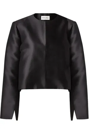By Malina Dames, Blouses & Shirts, Zwart, Maat: L Spandex