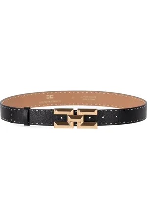 Elisabetta Franchi Dames, Accessoires, Zwart, Maat: XS Leer
