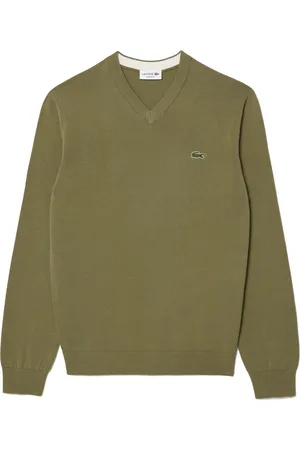 Lacoste Heren, Truien, Groen, Maat: M Katoen