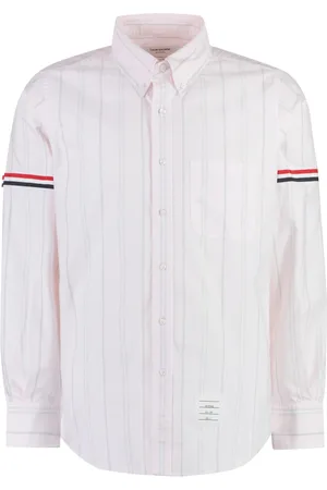 Thom Browne Heren, Overhemden, Roze, Maat: XL Katoen