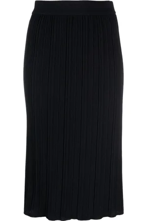 Thom Browne Dames, Rokken, Blauw, Maat: 2XS Wol