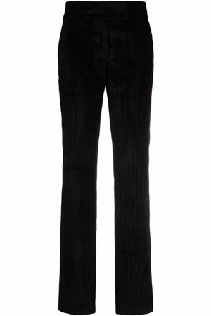 Fabiana Filippi Dames, Broeken, Zwart, Maat: XS Viscose