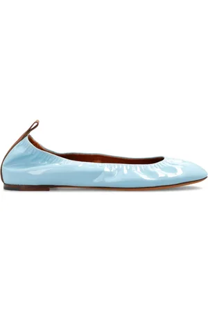 Lanvin Dames, Schoenen, Blauw, Maat: 36 EU Leer