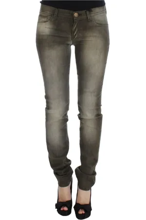 ERMANNO SCERVINO Dames, Jeans, Grijs, Maat: W29 Katoen