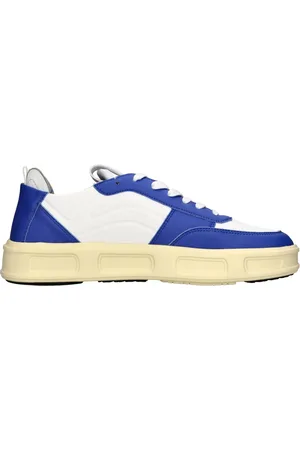 FESSURA Heren, Schoenen, Blauw, Maat: 45 EU Leer