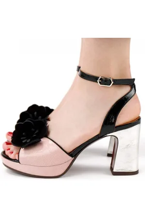 Chie Mihara Dames, Schoenen, Roze, Maat: 37 1/2 EU Leer