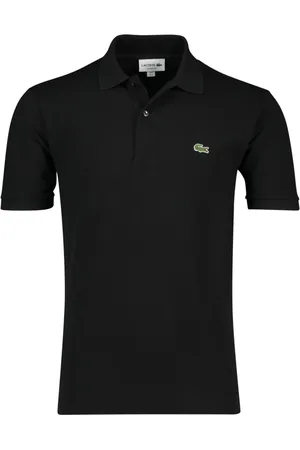 Lacoste Heren, Tops, Zwart, Maat: M Katoen