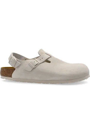 Birkenstock Heren, Schoenen, Grijs, Maat: 45 EU Suède