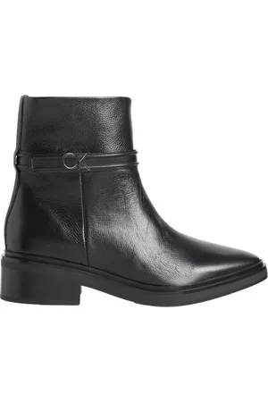 Calvin Klein Dames, Schoenen, Zwart, Maat: 40 EU Leer