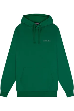 Lyle & Scott Heren, Sweatshirts & Hoodies, Groen, Maat: 2XL Katoen