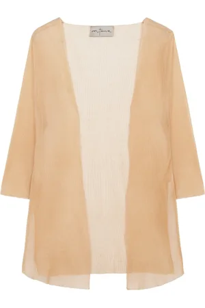 Cortana Dames, Blouses & Shirts, Oranje, Maat: L Zijde