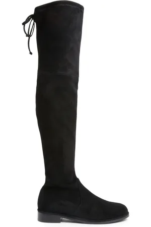 Stuart Weitzman Dames, Schoenen, Zwart, Maat: 38 1/2 EU Suède