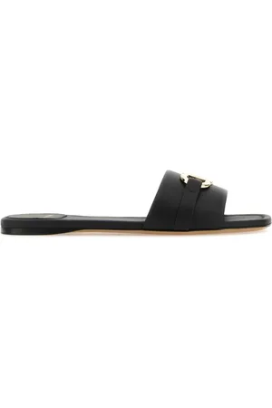 Salvatore Ferragamo Dames, Schoenen, Zwart, Maat: 35 1/2 EU Leer