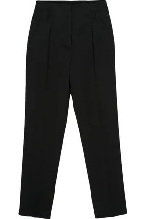 Max Mara Dames, Broeken, Zwart, Maat: XS Wol