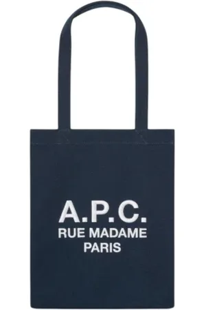 A.P.C. Heren, Tassen, Blauw, Maat: ONE Size Poliester