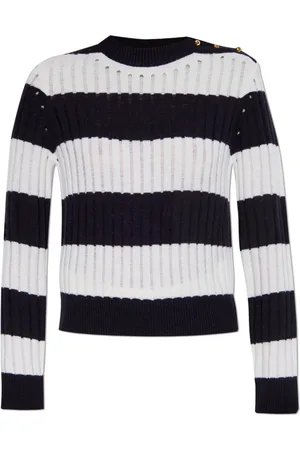 Max Mara Dames, Truien, Wit, Maat: L Wol