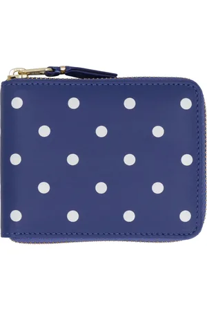 Comme des Garçons Heren, Accessoires, Blauw, Maat: ONE Size Leer