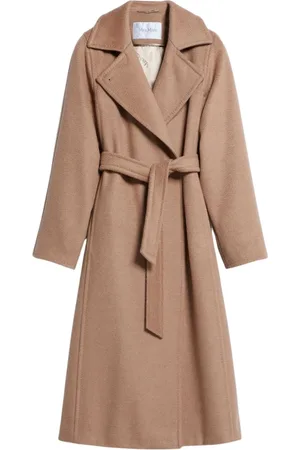 Max Mara Dames, Mantels, , Maat: L Wol