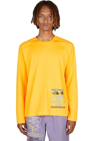 The North Face Heren, Tops, Oranje, Maat: M Nylon