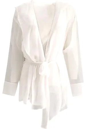 Max Mara Dames, Blouses & Shirts, Wit, Maat: XS Zijde