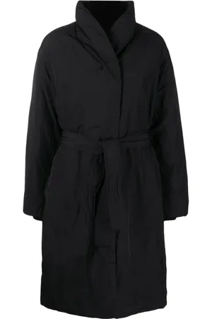 Calvin Klein Dames, Mantels, Zwart, Maat: M Nylon