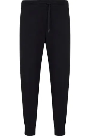 Emporio Armani Heren, Broeken, Blauw, Maat: XL Katoen