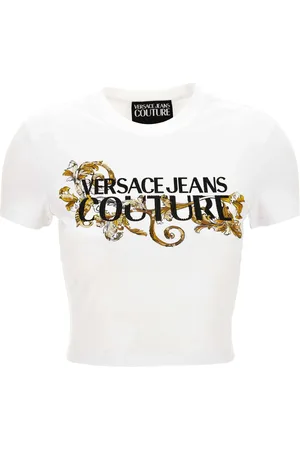VERSACE Dames, Tops, Wit, Maat: M