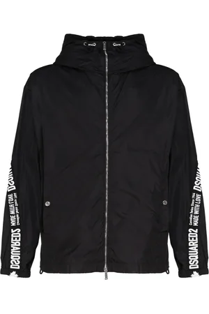 Dsquared2 Heren, Jassen, Zwart, Maat: L Katoen