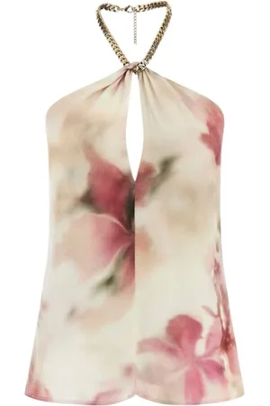 Guess Dames, Tops, Veelkleurig, Maat: XL Viscose