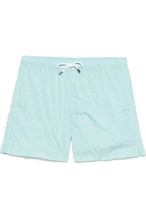 FEDELI Heren, Badkleding, Groen, Maat: S Poliester