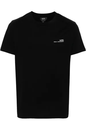 A.P.C. Heren, Tops, Zwart, Maat: L Jersey