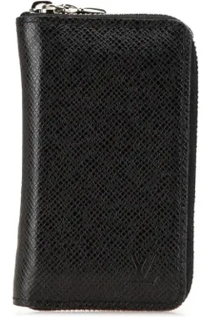LOUIS VUITTON Heren, Pre-owned, Zwart, Maat: ONE Size Leer