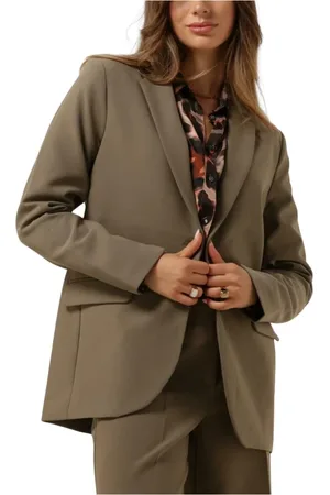 Summum Woman Dames, Jassen, Bruin, Maat: M Leer
