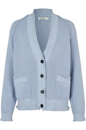Masai Dames, Truien, Blauw, Maat: L Katoen
