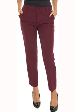 Liu Jo Dames, Broeken, Rood, Maat: XS Poliester