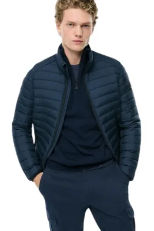 ECOALF Heren, Jassen, Blauw, Maat: 2XL Poliester
