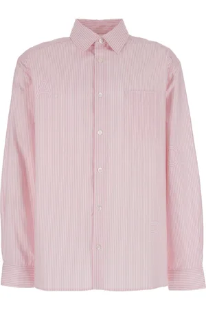 A.P.C. Heren, Overhemden, Roze, Maat: XL Katoen
